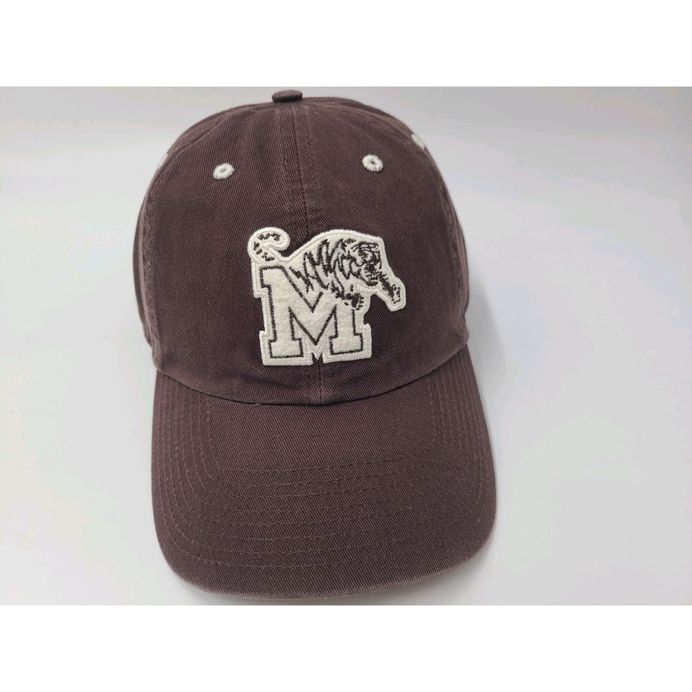 University of Memphis Tigers Twins Enterprise Franchise Perfect Fitted L Hat Cap